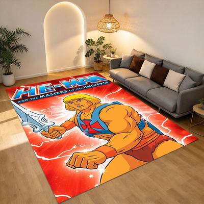 Heman Universe Living Room Nonslip Area Rug Soft Carpet For Bedroom Game Playroom Sofa Office Home Decor Doormat Christmas Gift C9301531