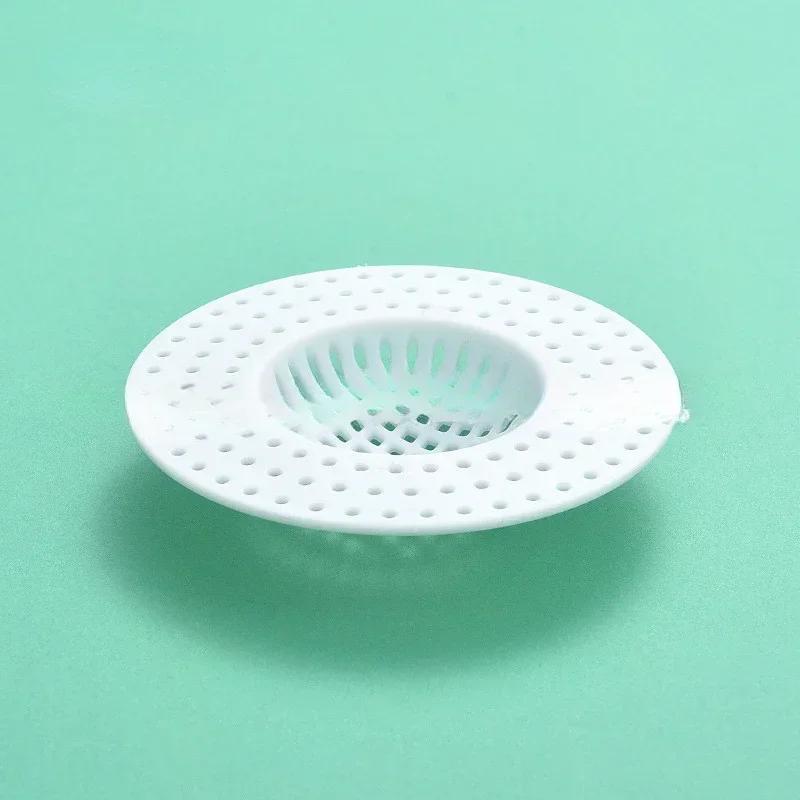 Plastic Kitchen Sink Filter Strainer Sewer Filtering Net Stopper Floor Drains Hair Catcher Waste Collector for Home Accessories