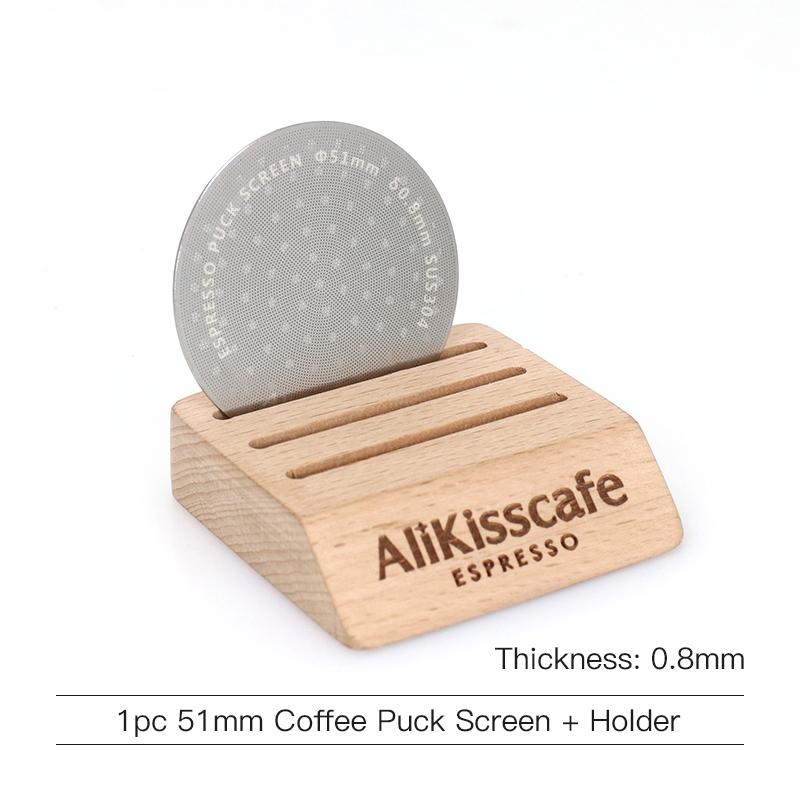 Coffee Puck Screen Espresso Filter 51mm 53.5mm 58.5mm Reusable Lower Shower Mesh For Portafilter Cafe Accessories Barista Tools