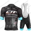 Cycling Team Friuli Victorious Cycling Jersey Set CFT Men Cycling Clothing Road Bike Shirt Suit Bicycle Bib Shorts MTB Wear