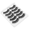 5 Pairs Stage Makeup Thick Dense Curly False Eyelashes Reusable False Lashes Set008