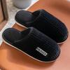 2023 Women's Warm Plush Indoor Slippers: Closed-Toe Cotton for Autumn & Winter