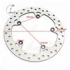 Fits BMW Rear Brake Disc: F650GS, F700GS, F800GS/GT, F800R, F800ST