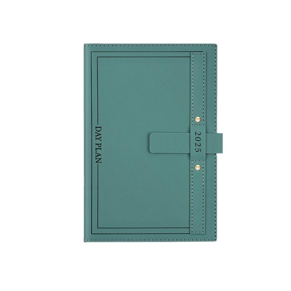 

176 страниц Ежедневник-планировщик «Повестка 2025» формата А5 Блокнот на 365 дней Журнал-блокнот на 2025 год Студент зелёный