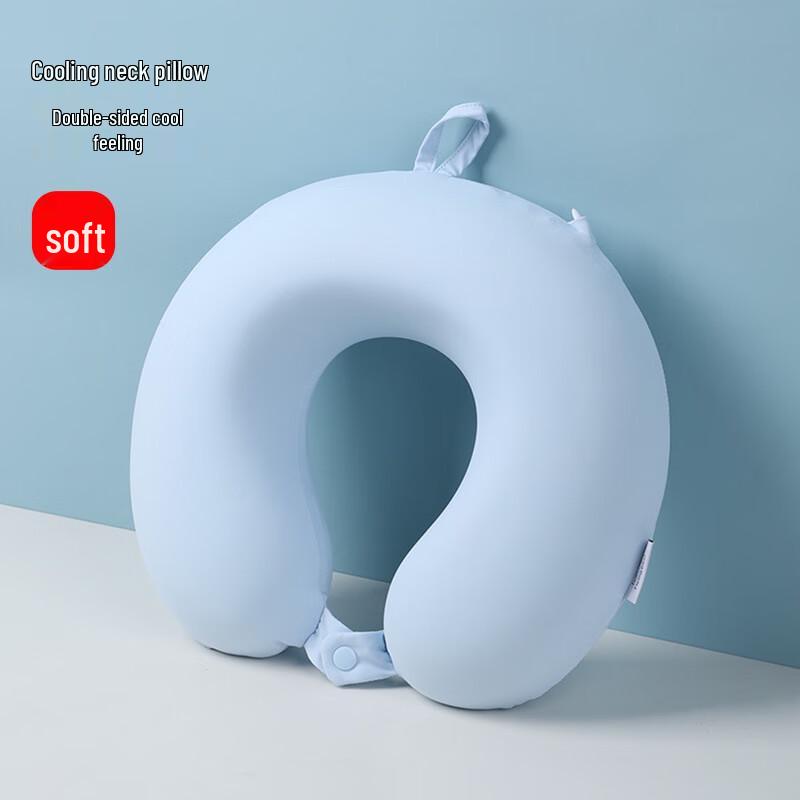 Miling Portable Memory Foam U-Shaped Travel Neck Pillow