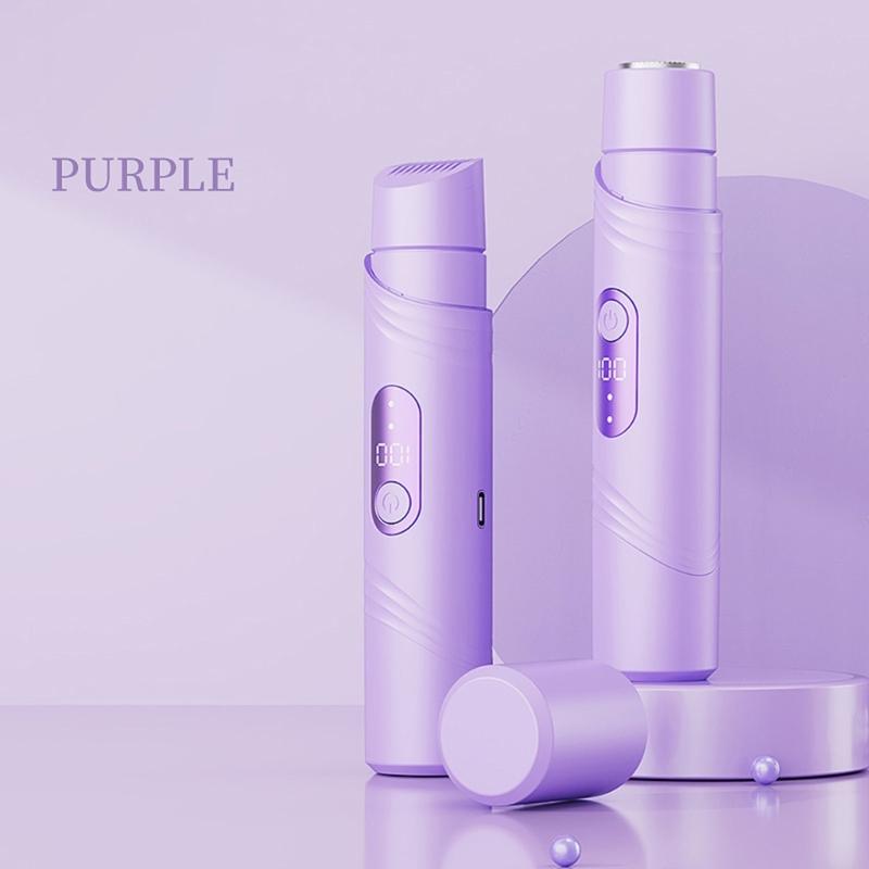 Rechargeable Cordless Hair Remover For Sensitive Skin Compact Travel Size ABS Material Unisex Body