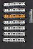 Greenmax N Gauge Tokyu 6020 Series with Paid Reserved Seat 30829 Model Train Q-Seat Cars, Service, 7-Car Set, Motorized,