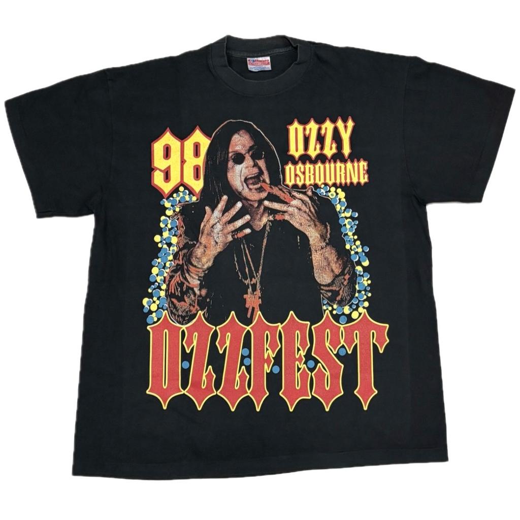 Vintage Ozzy Ozzfest 1998 Osbourne Concert Band XL Single Stitch T-Shirt REPRINT