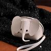 New Women's Elephant Coin Purse Keychain - Fashionable Card Holder & Lipstick Storage
