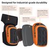 1 Pair Knee Pads For Work,Construction Gel Knee Pads,Heavy Duty Comfortable Anti-Slip Foam For Cleaning Flooring&Garden