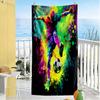 Australian Aboriginal Style Beach Towel Quick-Dry Soft Microfiber Comfortable Lightweight