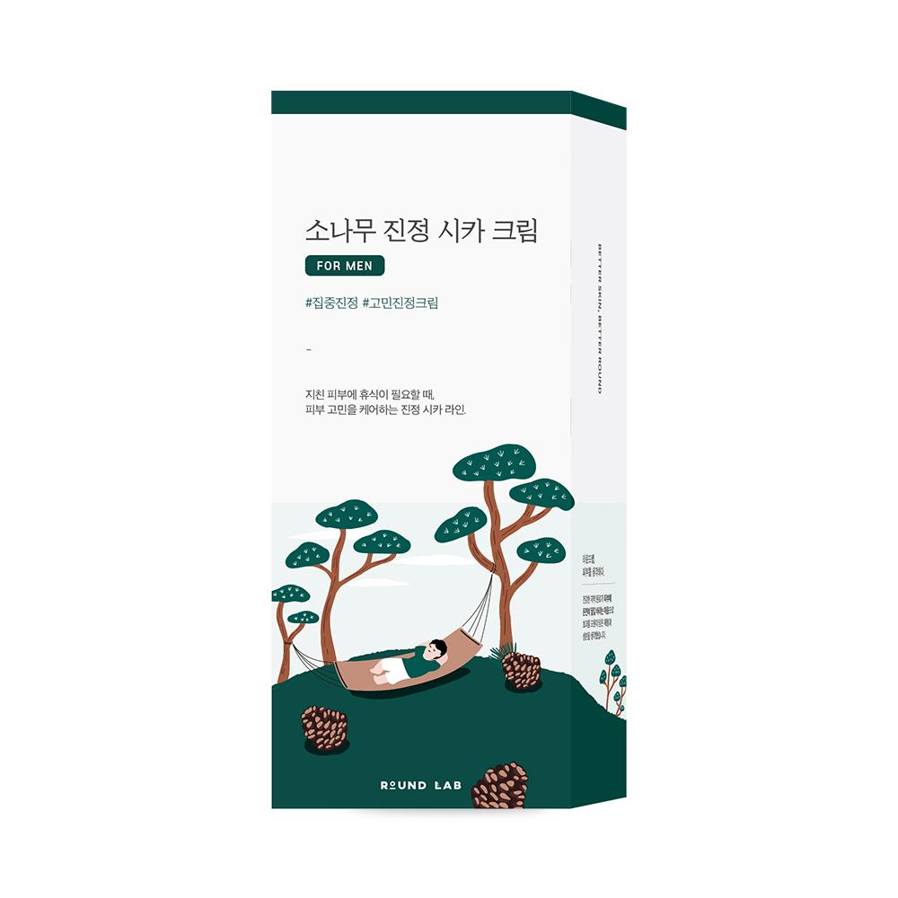Round Lab [sensitive Soothing] Round Lab For Men Pine Soothing Cica Cream 75ml