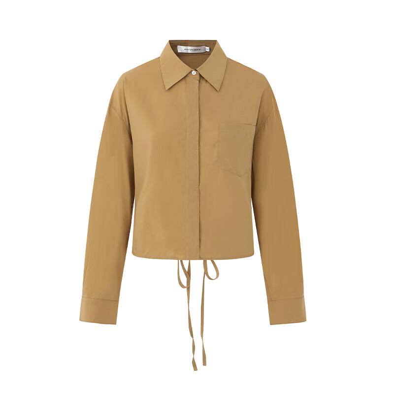 

JOY SPEAKER Women s Drawstring Lapel Short Jacket One Size