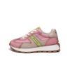 2026 Summer New Ins Color Matching Forrest Gump Shoes Women's Platform Mesh Transparent Mesh Shoes