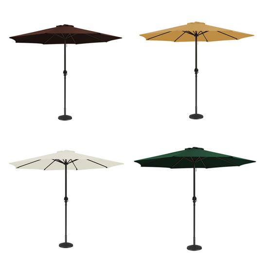 Umbrella Replacement Canopy UV Protection Outdoor Garden Patio Backyard Parasol Market Table Top Umbrella Replacement Fabric Cloth Cover
