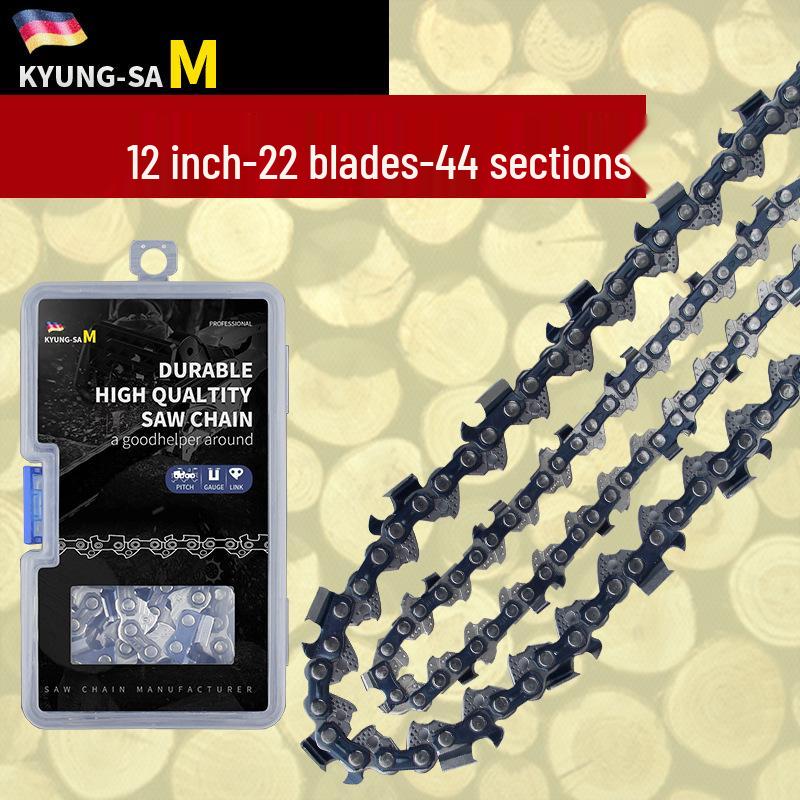 Universal Chainsaw Chain Set: 18" Gasoline, 20" Original, 14" Alloy Blade, 16" Electric Blade.