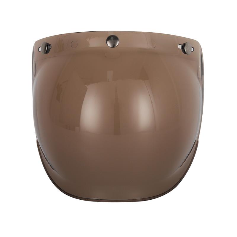 Motorcycle Helmet Retro Helmet Harley Helmet Bubble Lens Three Button Helmet Windproof And Strong Light Proof Lens With Bracket