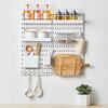 1/3Pcs Clamp-on Desk Hole Boards Strong Load-bearing Easy To Install No Drilling Versatile Hole Boards Space-saving Desk Organizer