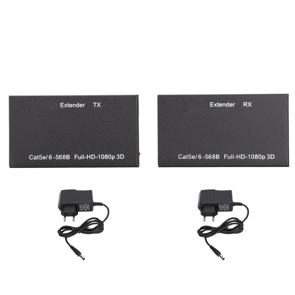 HD Multimedia Interface Network Cable Extender Supports 1080p 3D HDCP EDID Through Single Cat 5E