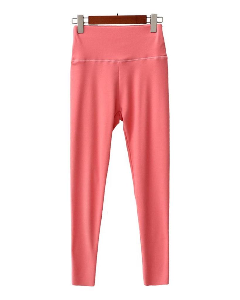 Damskie jesienno-zimowe legginsy German Velvet Slim Fit Warm High Waist Cinched