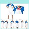 Adorable Couples Costume Adult Duck Sailor Outfit Unisex Polyester Fabric For Halloween Celebration