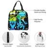 Bmx Apparel Bmx Freestyle Pattern Insulated Lunch Bag for Kids School Cooler Thermal Food Box Tote PortableLunch Boxes Container