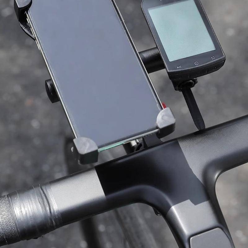 Aluminum Alloys Bike Stem Extension Brackets Large Capacity Quick Installation Extension Brackets for Mountain City Bike