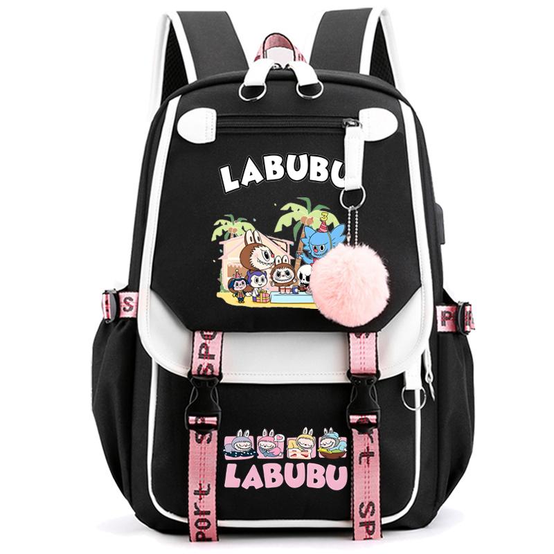 Plecak Wodoodporny z Nadrukiem o Dużej Pojemności Uczeń Chłopak Dziewczyna Tornister Plecak Kobiety Mężczyźni Płócienny Podróżny Torba na Laptopa Prezent dla Dziecka