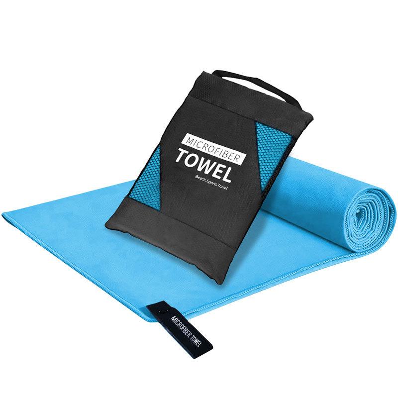 Microfiber Quick-drying Towel Sports Towel Absorbent Fitness Fitness Swimmingdouble-sided Fleece Quick-drying Fitness Towel