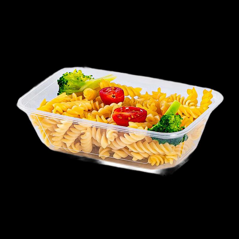 Kangchu Disposable Microwavable Square Food Containers with Lids