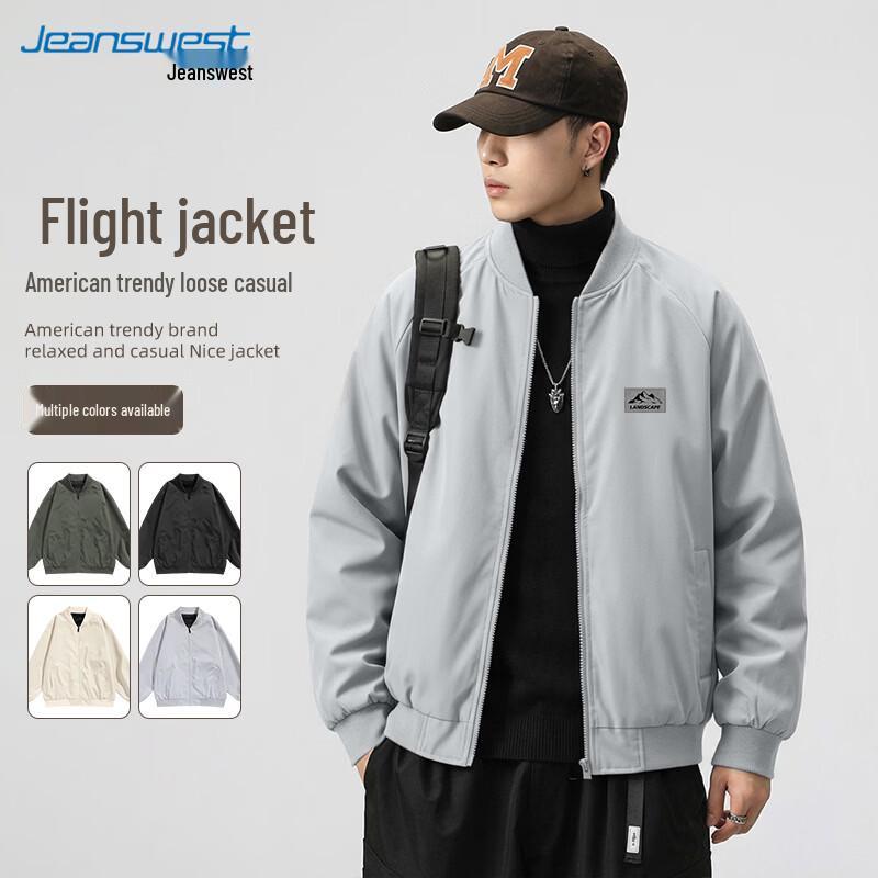 Мужская куртка-бомбер в американском ретро-стиле Jeanswest 3XL