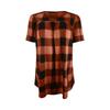 Fashion Plus Size Women's Casual Loose Short-sleeved Round Neck Printed T-shirt