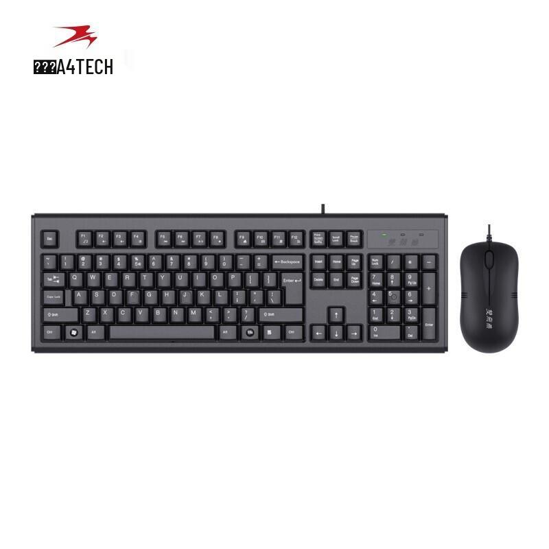 A4TECH Wired Keyboard & Mouse Combo