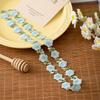2meters/Lot Flower Embroidery Lace Fabric Ribbons For Needlework Clothing Sewing Accessories Sewing Materials Home Decorative