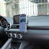 For Mazda MX-5 2016-2024 ABS Car Central Control Air Outlet Mobile Phone Holder GPS Navigation Holder Car Accessories(LHD RHD)