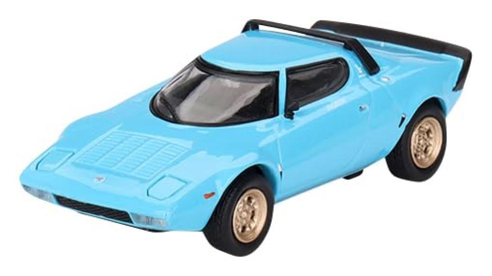 MINI GT Scale Lancia Stratos HF Stradale Azzurro Chiaro Finished Product 1/64 (Light Blue) (Left-Hand Drive)