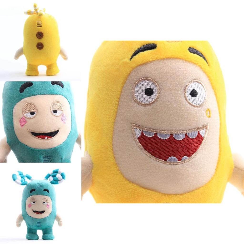 Entzückende Oddbods 23cm Plüsch Weiches Kuscheltier Newt Bubbles Pogo Zee Jeff Fuse Slick Puppe