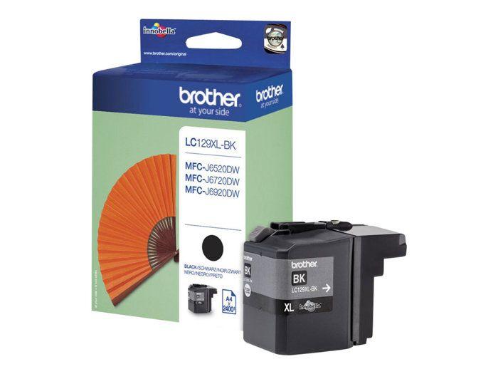 Cartouche d'encre Brother LC129XLBK - Noir - pour MFC J6520DW, J6720DW, J6920DW