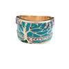 Chenrui Wish Vintage Epoxy Resin Tree Flower Ring - Popular European and American Women's Jewelry