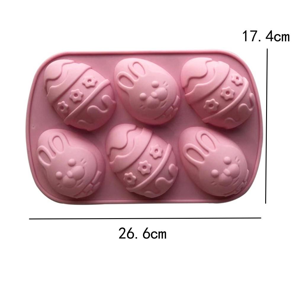 Easter Egg Rabbit Basket Silicone Mold Rabbit Shaped Cake Decorating Tools Bakeware Maker Silicone For Easter Party Home Baking