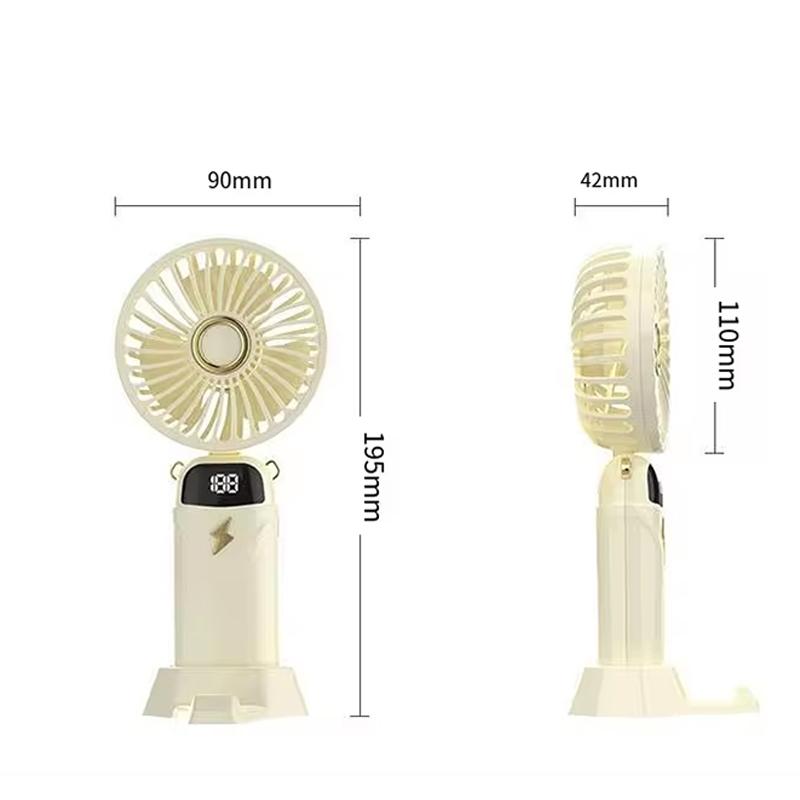 USB Mini Power Handheld Fan Convenient and Quiet Fan Quality Portable Student Office Cute Small Cooling Fans
