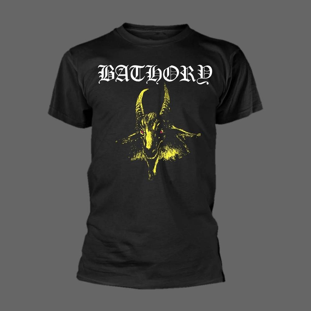 BATHORY BLACK METAL BAND T SHIRT Goat Music band rock punk metal goth Unisex T Unisex T-Shirt M