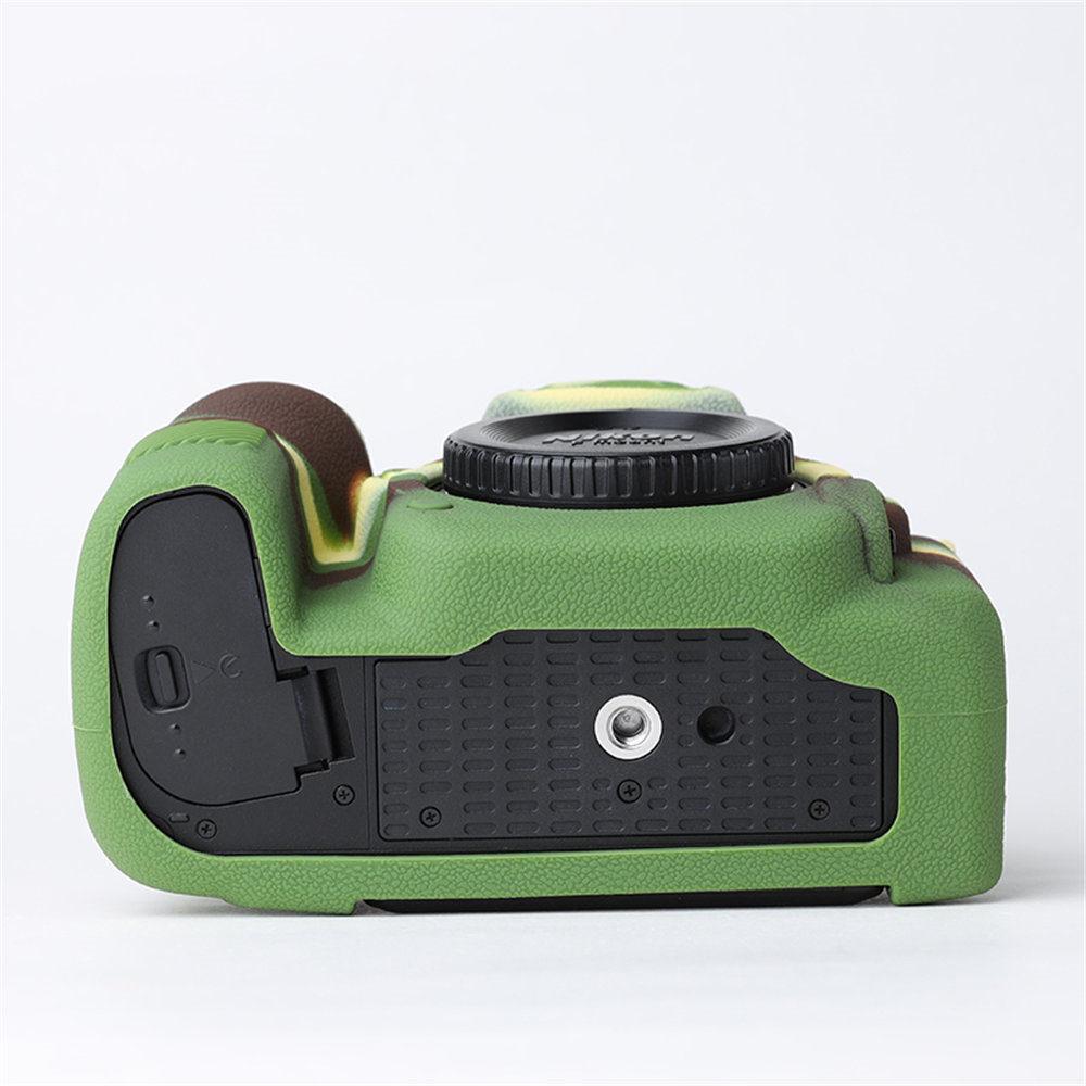 Litchi Pattern Soft Silicone Armor Camera Body Case For Nikon D780 D850 D7100 D7200 Rubber Cover Skin