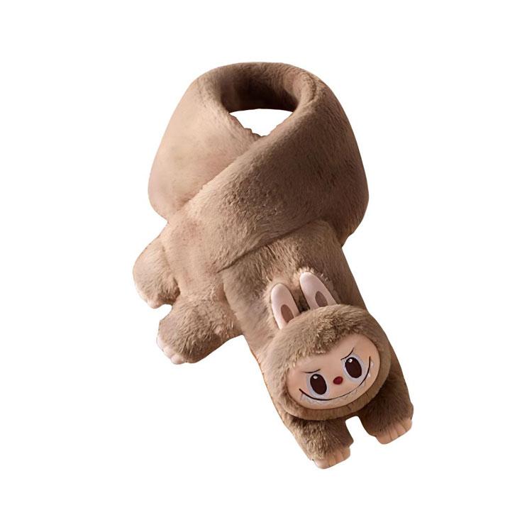 Новый плюшевый шарф POP MART Warmly LABUBU, трендовый продукт PPMT-2411-0039