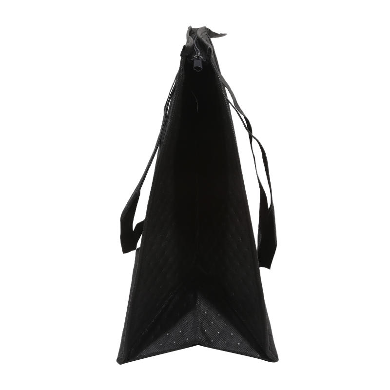 Portable Thermal Insulated Cooler Bag Leak-Proof Cold Storage Padded Carrier with Zipper for Picnic Travel