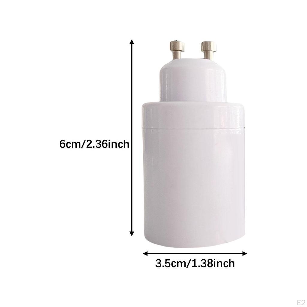 Gu10 zu E27 Lichtadapter, Lampenfassung, Konvertieren Praktische Leuchtenzubehör Einfache Installation