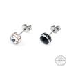 Glory_Arden [Unisex] Simple Stone Earrings / Gte-099