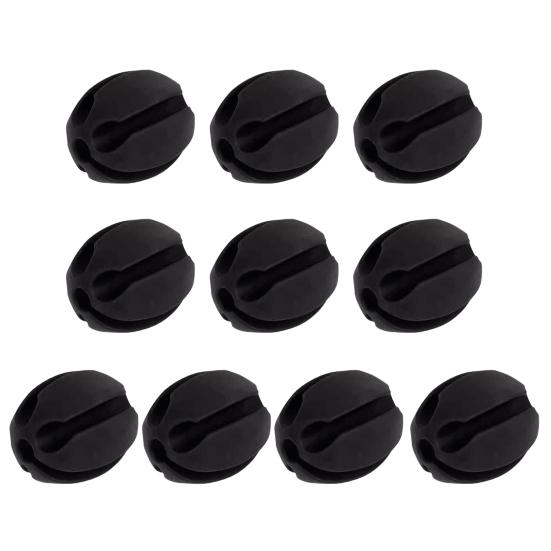 10Pcs Fishing Rod Clips Compact Portable Non-Slip Design Multifunctional Bundle Ball Tackle Ties Fishing Rod Holders