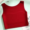 Traceless Underwear, Women's Fixed Cup, No Steel Ring, Large Chest, Small Chest, No Chest Pad, Sports Vest, Integrated Bra, Beautiful Back.