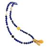4mm High Quality Natural Lapis Lazuli Design Clavicle Chain Necklace